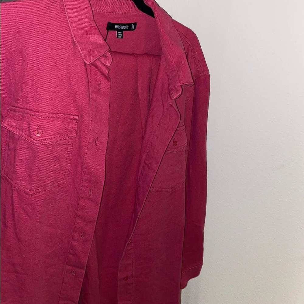 Raspberry Denim Co Ord set